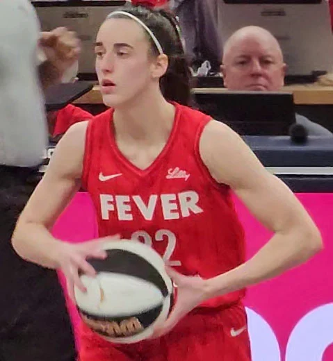 Caitlin Clark gioca per le Indiana Fever nel 2024