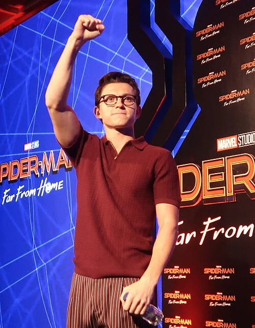 Tom Holland a un evento di Spider-Man a Bali nel 2019