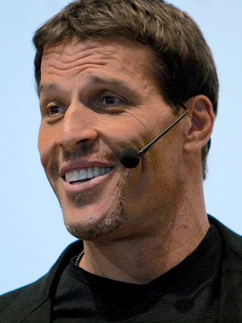 Tony Robbins at a public appearance