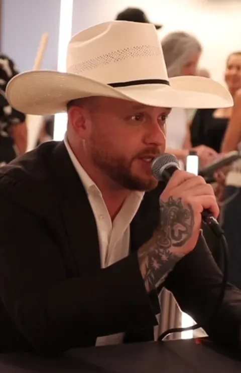Cody Johnson at a public appearance