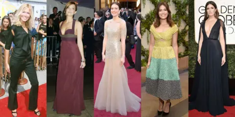 Mandy Moore red carpet outfits