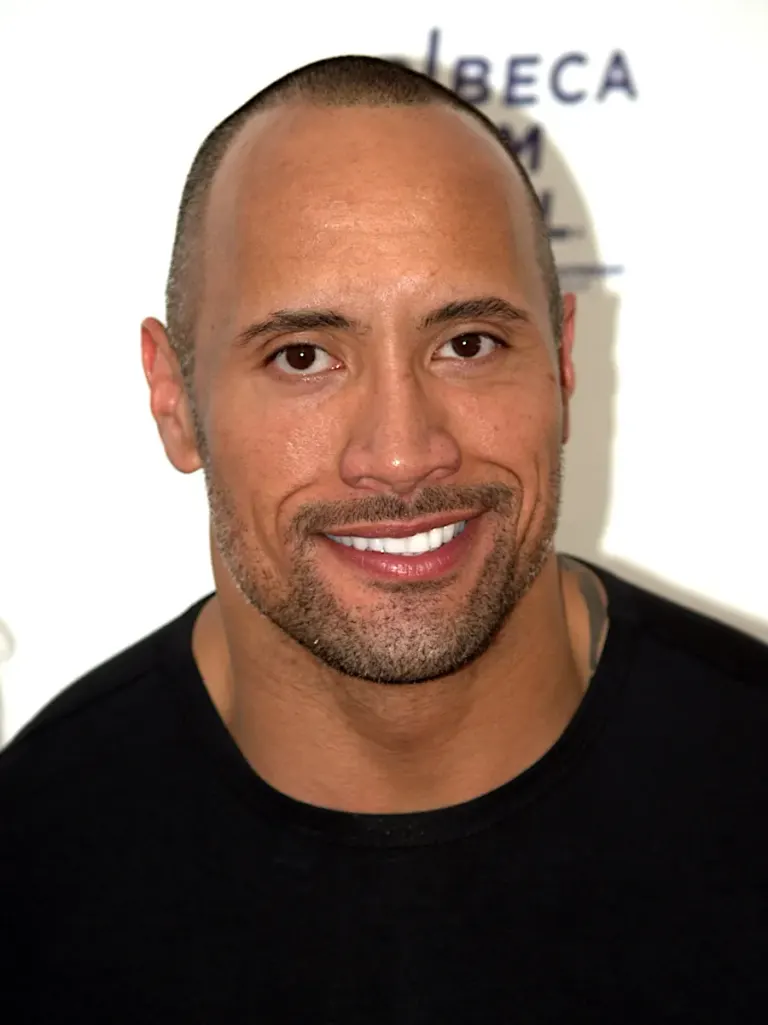 Dwayne Johnson at the 2009 Tribeca Film Festival. Photographer's blog post about this photo.