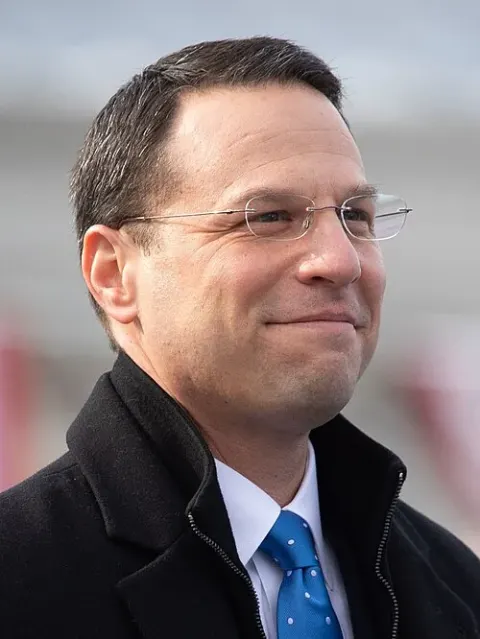 Josh Shapiro lors d’une apparition publique