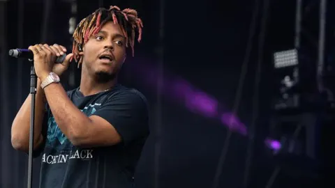 Juice WRLD hairstyle