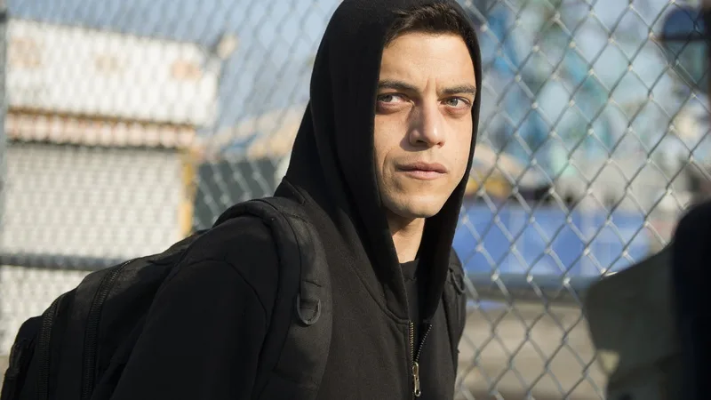 Rami Malek portrait shot