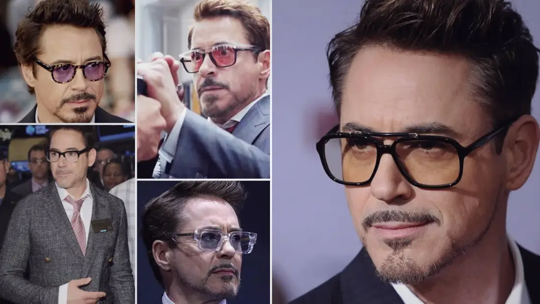 Robert Downey Jr. Signature Look Cool Glasses