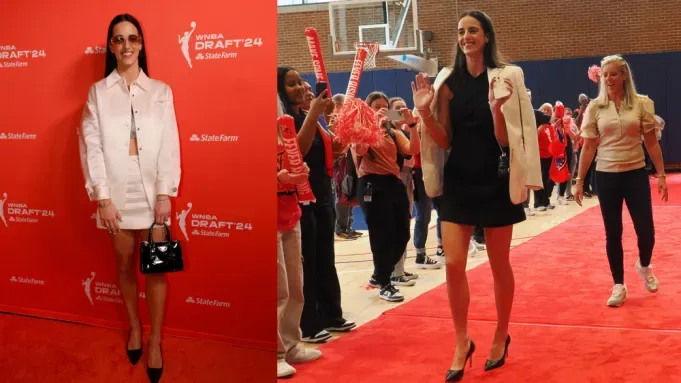 caitlin clark standing tall