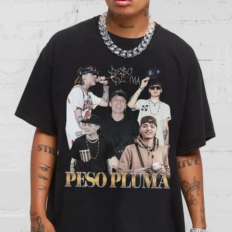 peso pluma shirts black
