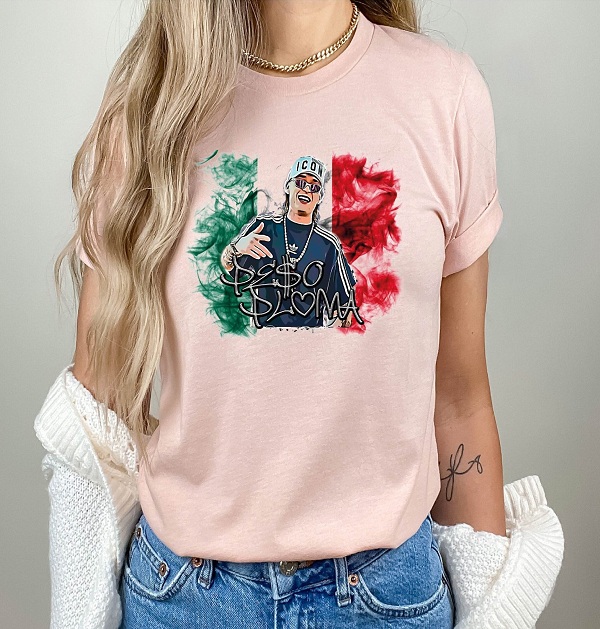 peso pluma shirts pink