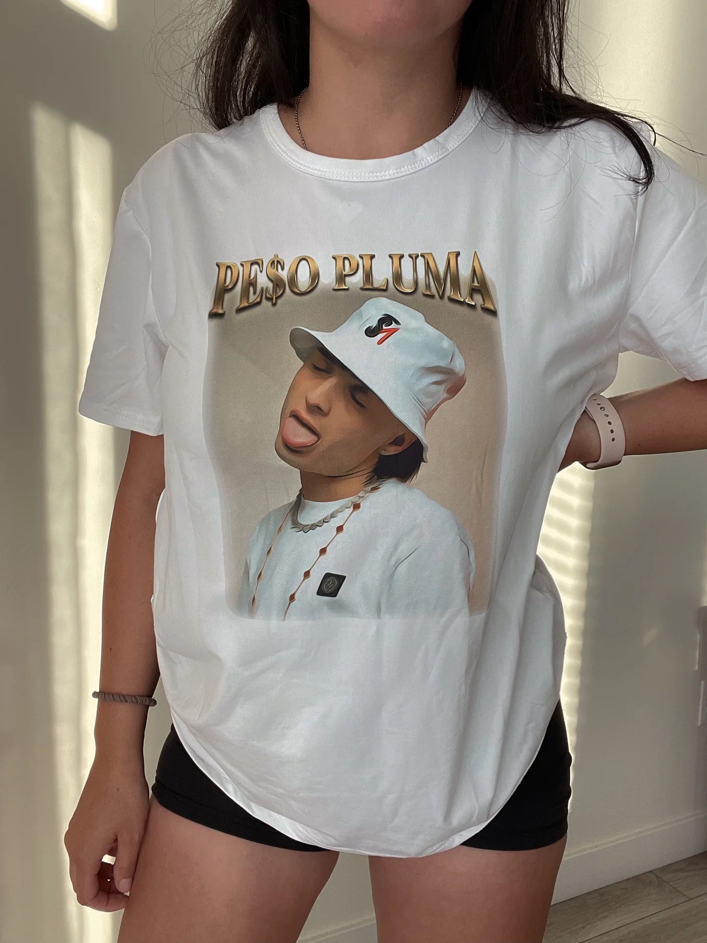 peso pluma shirts white