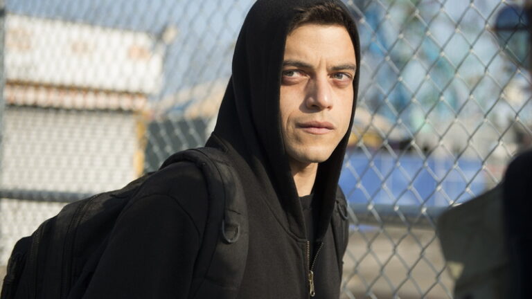 Rami Malek portrait shot