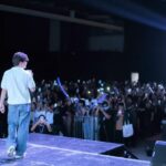 Seth Fedelin standing tall