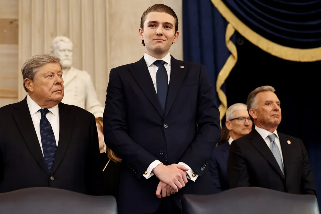 barron trump suit oufit barron trump suit oufit