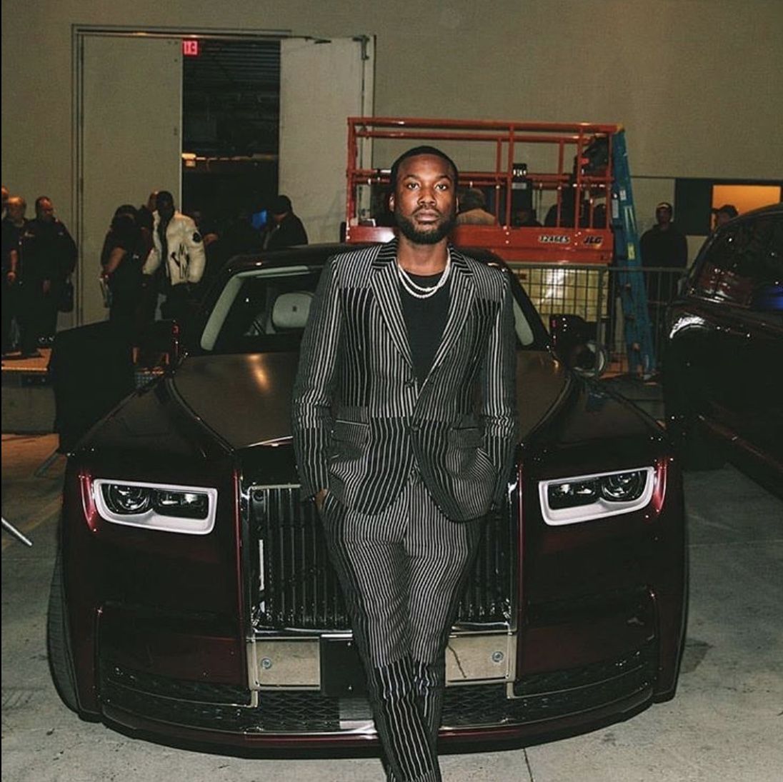 Meek Mill formal outfit