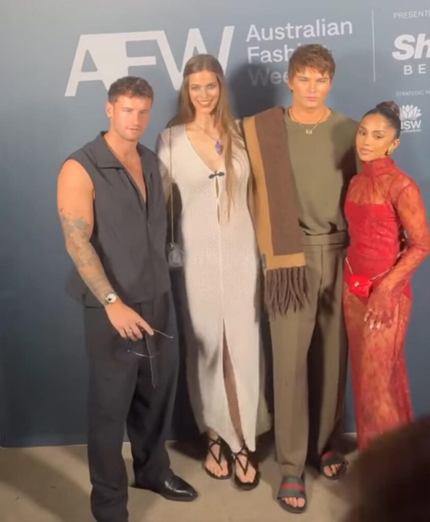 jordan barrett​ standing in crowd